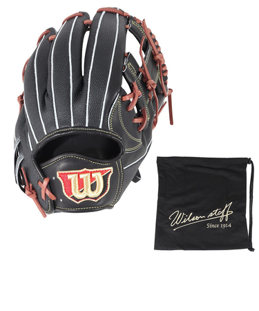 ウイルソン（Wilson）硬式用グラブ 内野手用 野球グローブ 一般 WS DUAL 1723型 WBW101705