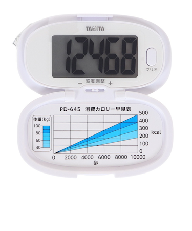 タニタ（TANITA）歩数計 PD645WH