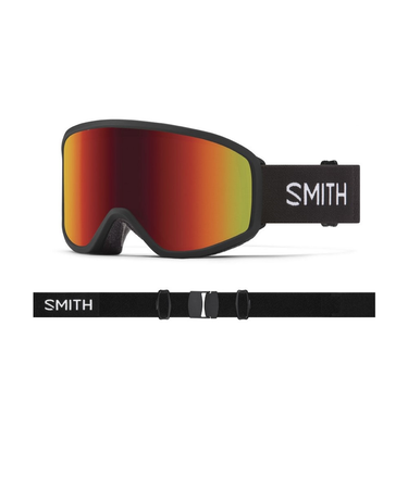 スミス（SMITH）ゴーグル ラージサイズモデル メガネ対応 Reason OTG Black(Red Sol-X Mirror)10273140