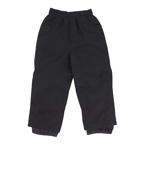 ジュニア 子供 スノーパンツ ST23FW0042 BLK サイズ調整