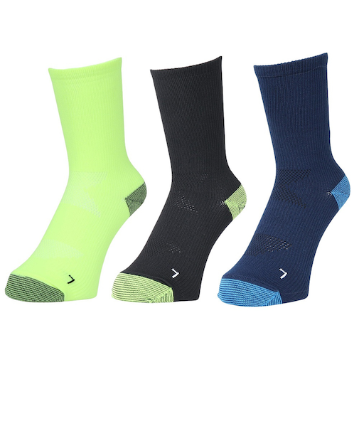 ストロングクルーソックス YELNVYLIME 3足組 SK3F0001-WA894-GROK