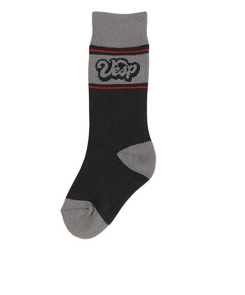 ベスプ（VESP）ジュニア 子供 スキー スノーボード ソックス 1足組 VPJK2003BK