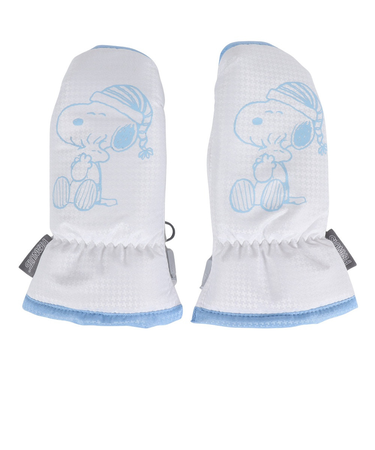 ベスプ（VESP）ジュニア 子供 スノーボード ミトン グローブ PEANUTS スヌーピー SNJG2007WH