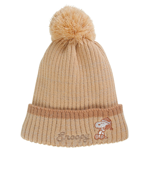 ベスプ（VESP）ジュニア 帽子 ニット帽 スヌーピー SNJB1035BE