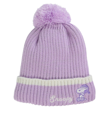 ベスプ（VESP）ジュニア 帽子 ニット帽 スヌーピー SNJB1035LA