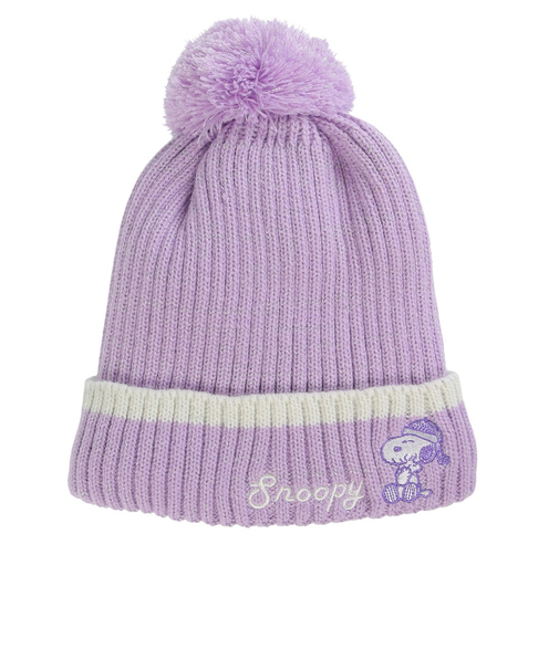 ベスプ（VESP）ジュニア 帽子 ニット帽 スヌーピー SNJB1035LA