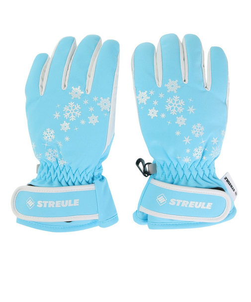 ジュニア 子供 ガールズ スキー スノーボード グローブ ST23FGR0062 BLU