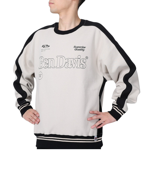 ベンデイビス（BEN DAVIS）プラクティス クルーネック スウェット 24380009-36SBG