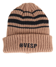ベスプ（VESP）ジュニア 帽子 ニット帽 ビーニー VPJB1013TAN