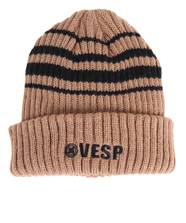 ベスプ（VESP）ジュニア 帽子 ニット帽 ビーニー VPJB1013TAN