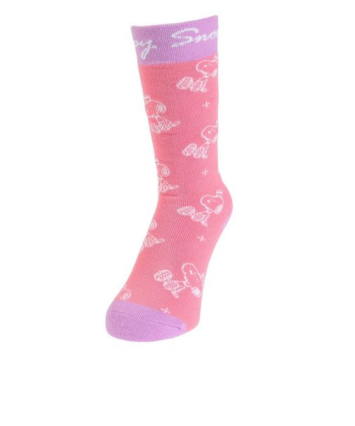 ベスプ（VESP）ジュニア 子供 スキー スノーボード ソックス PEANUTS スヌーピー 1足組 SNJK1019PK