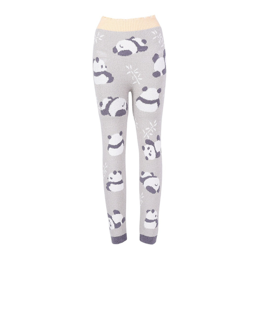 もこぱん 10分丈 レギンス パンダ 50-0000 980 防寒