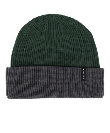 帽子 ニット帽 AT23 BLOCKED GREEN