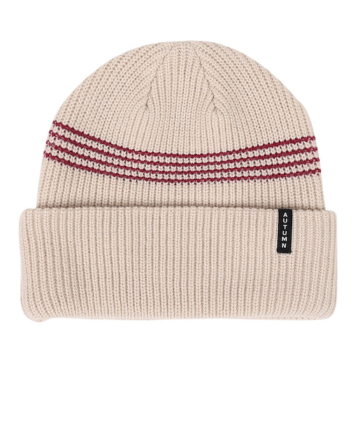 ニット帽 ニットキャップ AT23 MINI STRIPE NATUR