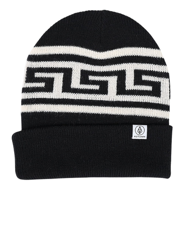 帽子 ニット帽 AT23 SURPLUS R BLACK