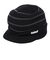 帽子 ニットキャップ バイザー AT23 VISOR BLACK