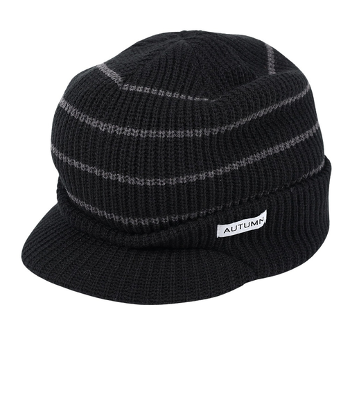 帽子 ニットキャップ バイザー AT23 VISOR BLACK