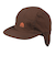 帽子 フラップキャップ DWR AT23 BROWN