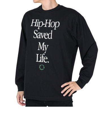 長袖Tシャツ Hip Hop Saved My Life 2322-00313-01800