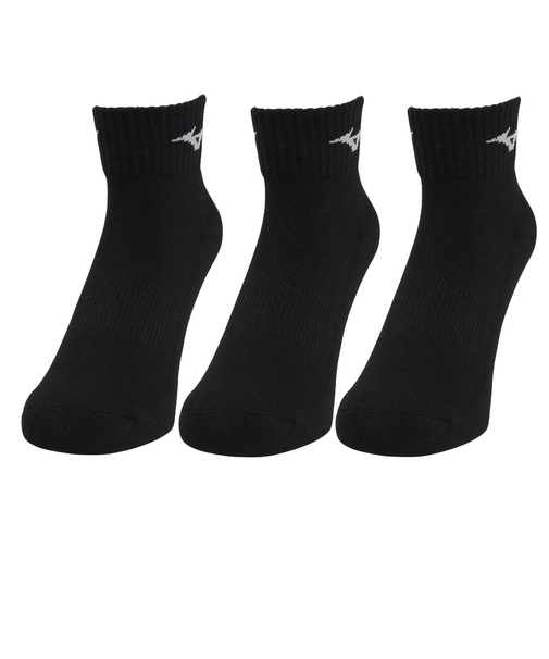 ミズノ（MIZUNO）ショートソックス 3足組 32JXB20090