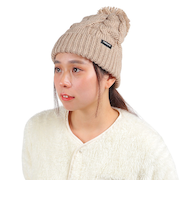 エアボーン(ARBN)ニット帽 ニットキャップ NATURE POM AB43WC1570 BEG
