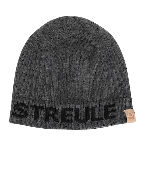 帽子 ロゴ ニットキャップ ST23FB0067 GRY