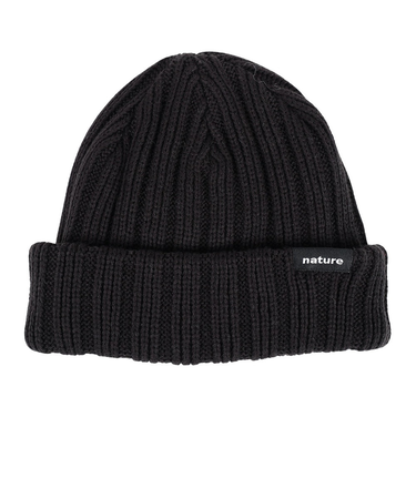 エアボーン（ARBN）帽子 ニット帽 NATURE T AB43WC1564 BLK