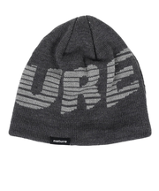 エアボーン（ARBN）帽子 ビッグロゴ ニットキャップ AB43WC1565 GRY