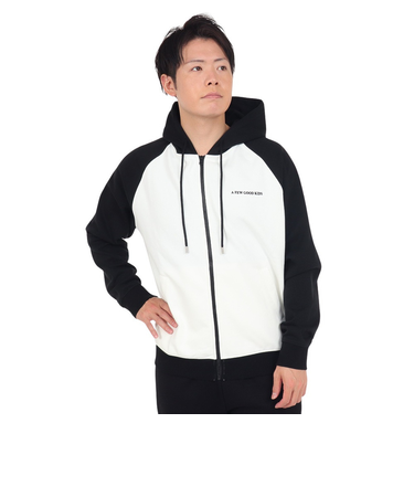 カラーブロックジップアップフーディ 2321-00313-00901