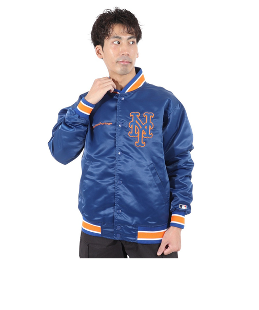 マンハッタンポーテージ（ManhattanPortage）スタジアムジャンパー 23FW-MP-MLB01 BLU