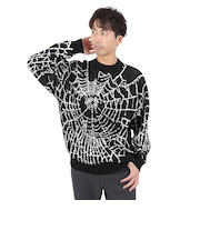 クルーネックニット スウェッターグリッド 2321-07216-01100