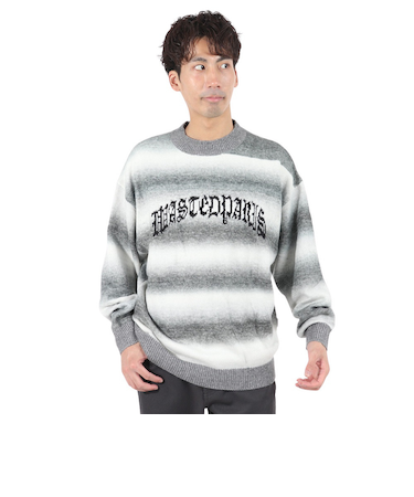 クルーネックニット スウェッターブラーキングダム 2321-07216-01402