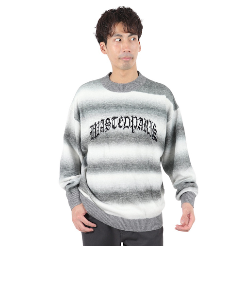 クルーネックニット スウェッターブラーキングダム 2321-07216-01402