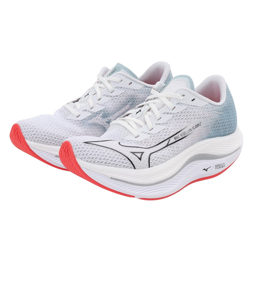 ミズノ（MIZUNO）ランニングシューズ トレーニングシューズ 部活 ウエーブリベリオンフラッシュ2 J1GD243521