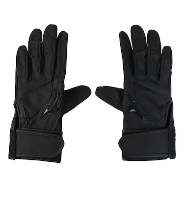 ミズノ（MIZUNO）バッティング用グローブ 野球 ウィルドライブ ブルー 両手用 HS22AW 1EJEH24590J