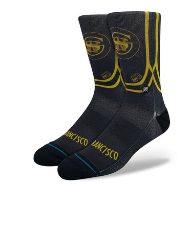 スタンス（STANCE）バスケットボール Golden State Warriors City Edition クルーソックス 24 A555D23GSW M…