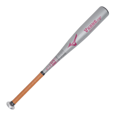 ミズノ（MIZUNO）少年軟式用金属製バット 野球 ジュニア VコングZERO 68cm/平均420g 1CJMY17268 03