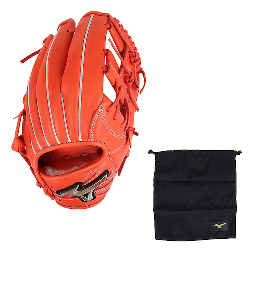 ミズノ（MIZUNO）少年軟式用グラブ 内野手用 野球グローブ ジュニア グローバルエリート RG 坂本モデル M 1AJGY30233 52