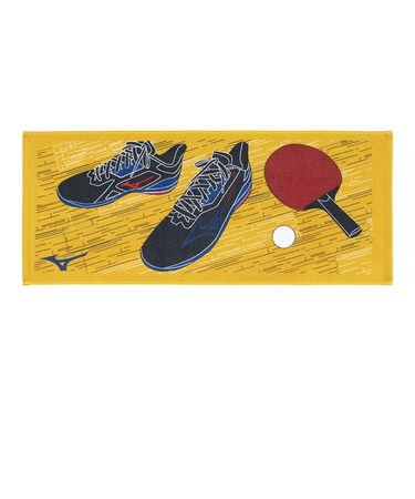ミズノ（MIZUNO）今治製タオル 卓球フェイスタオル 箱入り 32JYB12400