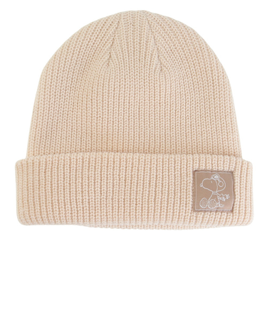 ベスプ（VESP）帽子 PEANUTS Collaboration リブビーニー スヌーピー SNMB1026IV