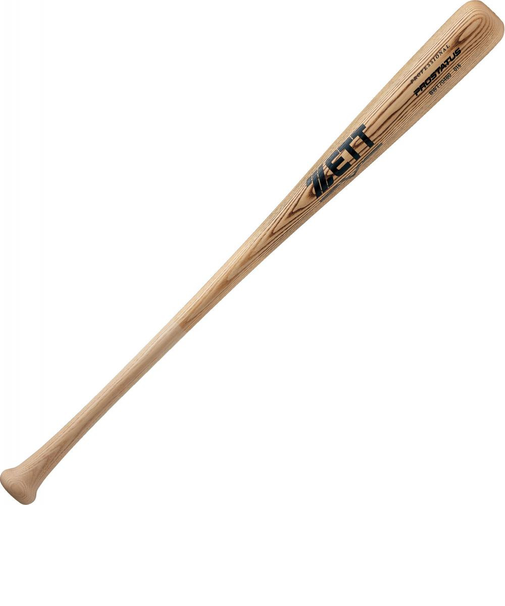 ゼット（ZETT）少年軟式用バット 野球 木製 プロステイタス 80cm/650g平均 BWT70480-1201MO