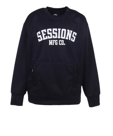 セッションズ（SESSIONS）ボードウエア DWR フリース クルー 23010238 BLK