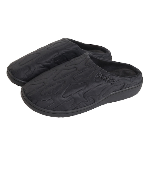 モックシューズ SUBU Outline ブラック SB-10 BK スブアウトライン 防寒 あったかい 秋冬サンダル タウン