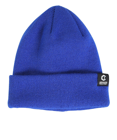 ジュニア ニット帽 ベーシックカフワッチ CP3F0016-WA899-GRST BLU 青