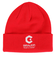 ジュニア ニット帽 刺しゅうカフワッチ CP3F0017-WA899-GRST RED