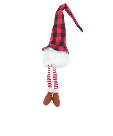 アミナ（amina）ぬいぐるみ トントゥドール L チェック RD JMEP23A1 RDC