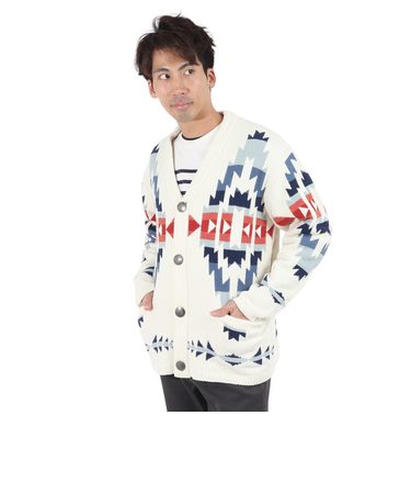 アンティバルリスティック（ANTI BALLISTIC）モールカーディガン 234AN1KN005 WHT1 M