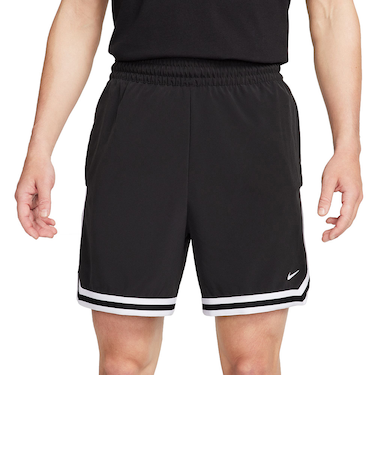 ナイキ(NIKE)ショートパンツ バスケットボールウェア ドライフィット 6インチ UVウーブン ショーツ FN2660-010