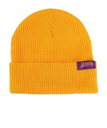 ビーニー NBA LEGGO MY WAFFLE ニット HWC Los Angeles Lakers HCFK6270-LALYYPPPYELL