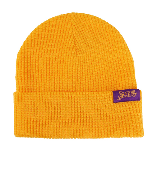 ビーニー NBA LEGGO MY WAFFLE ニット HWC Los Angeles Lakers HCFK6270-LALYYPPPYELL